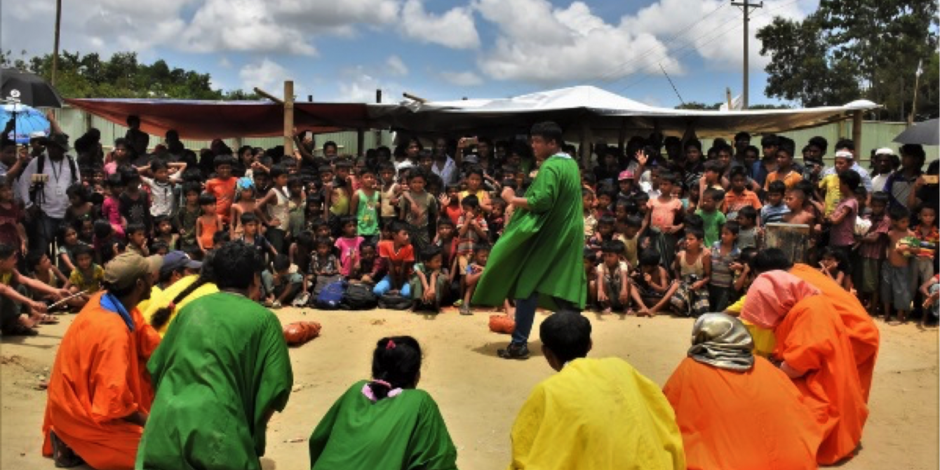 Bangladesh - Rohingya Crisis - Refugee Children Enjoy Rare Moment of Laughter Bangladesh - Rohingya Crisis - Refugee Children Enjoy Rare Moment of Laughter