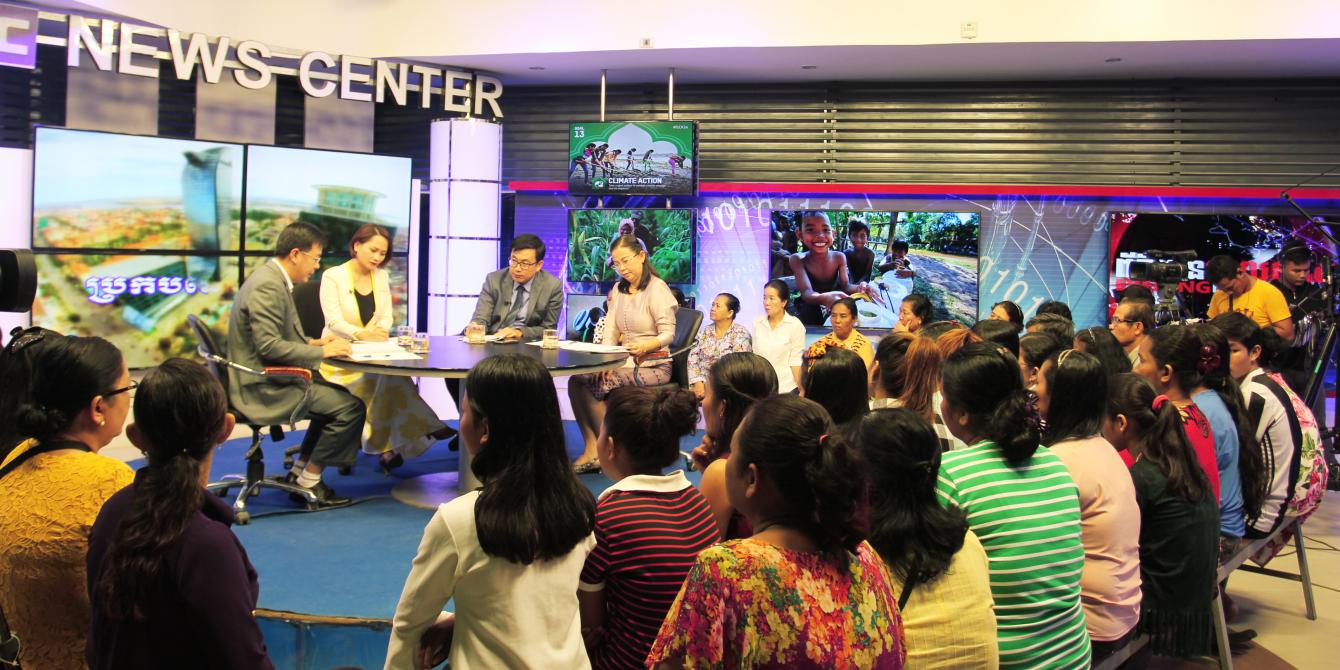 Oxfam in Cambodia, MoWA on CNC, Women leadership