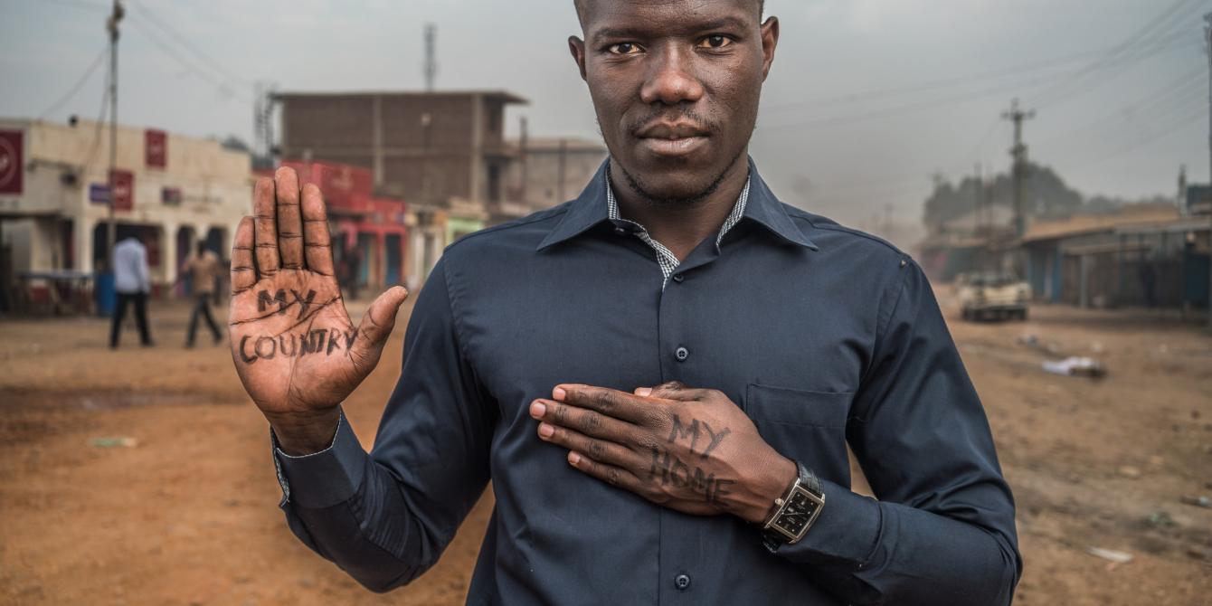 Francis is a member of Community Empowerment for Progress Organizations in South Sudan, that promotes peace building, the protection of civilians and democratic principles. Robert Fogarty/Oxfam