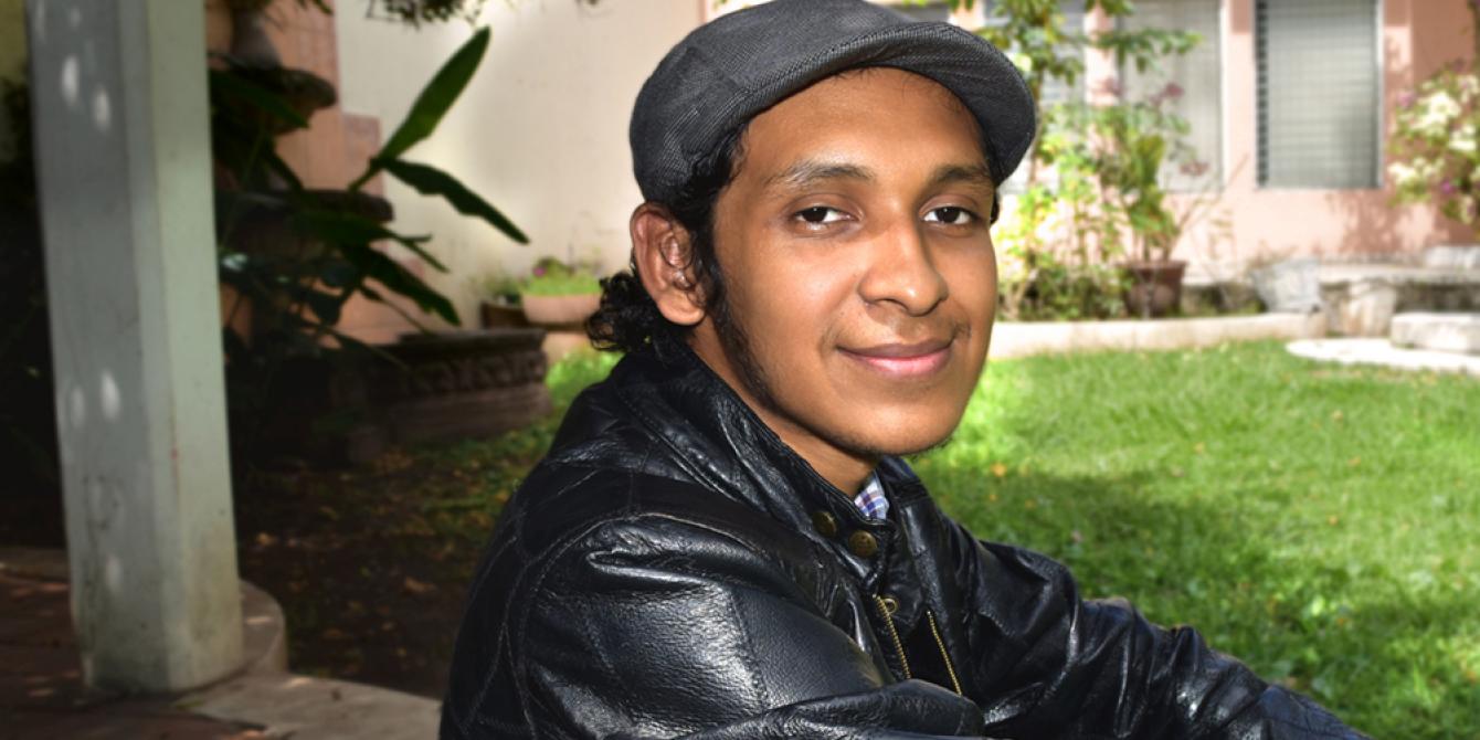 Elías Villalta - Nuevos liderazgos juveniles en Honduras Desde su adolescencia, Elías Villalta ha estado vinculado a procesos organizativos juveniles, asumiendo cargos como coordinador de redes de jóvenes y de asociaciones estudiantiles. Foto: Sara Cifuentes