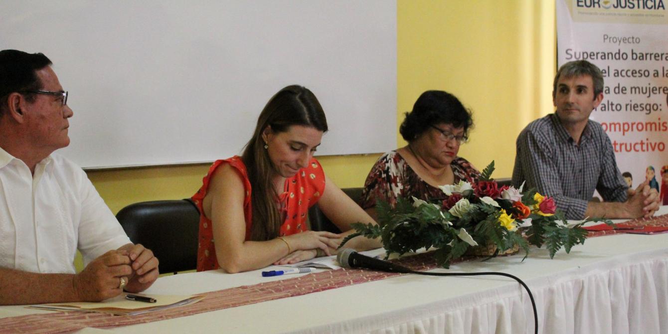 Oxfam y Asociación Calidad de Vida equipan Centro de Atención Integral para la Mujer en Choluteca. Foto: Karen Arita / Oxfam en Honduras