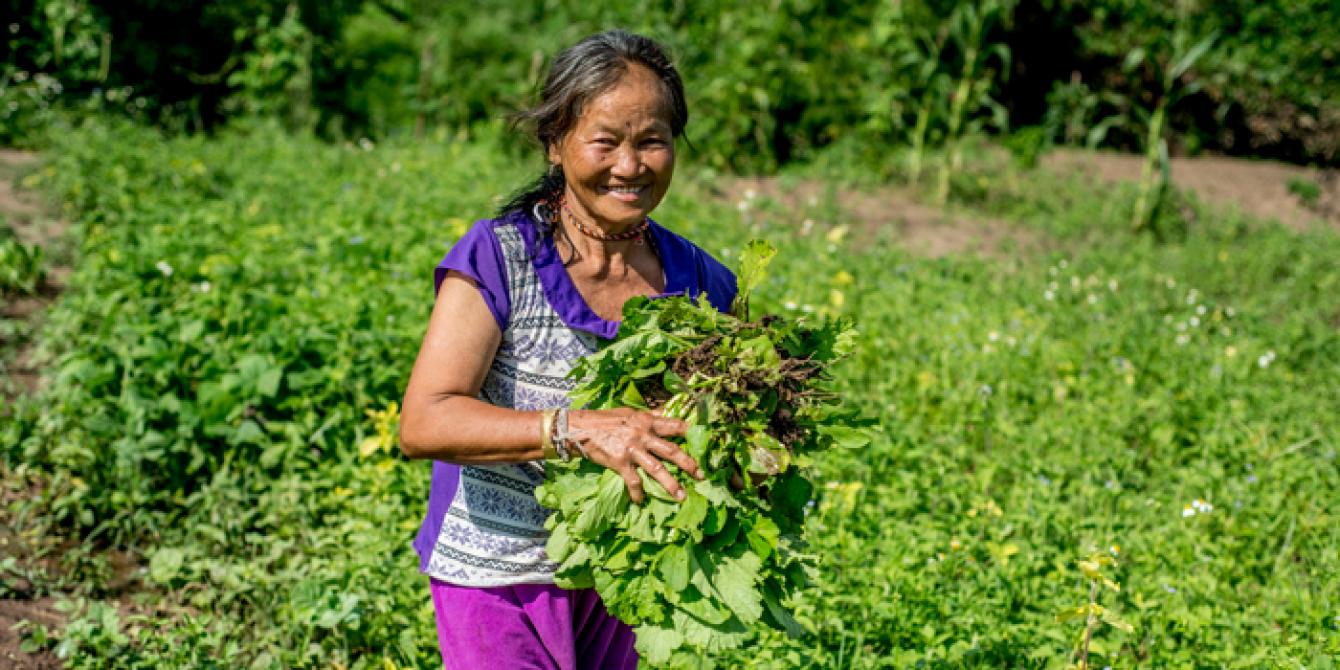 A More Sustainable Path to Gender Equality Jathor in the community garden