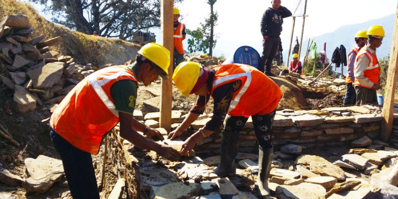 Mason training in Gorkha Mason training in Gorkha