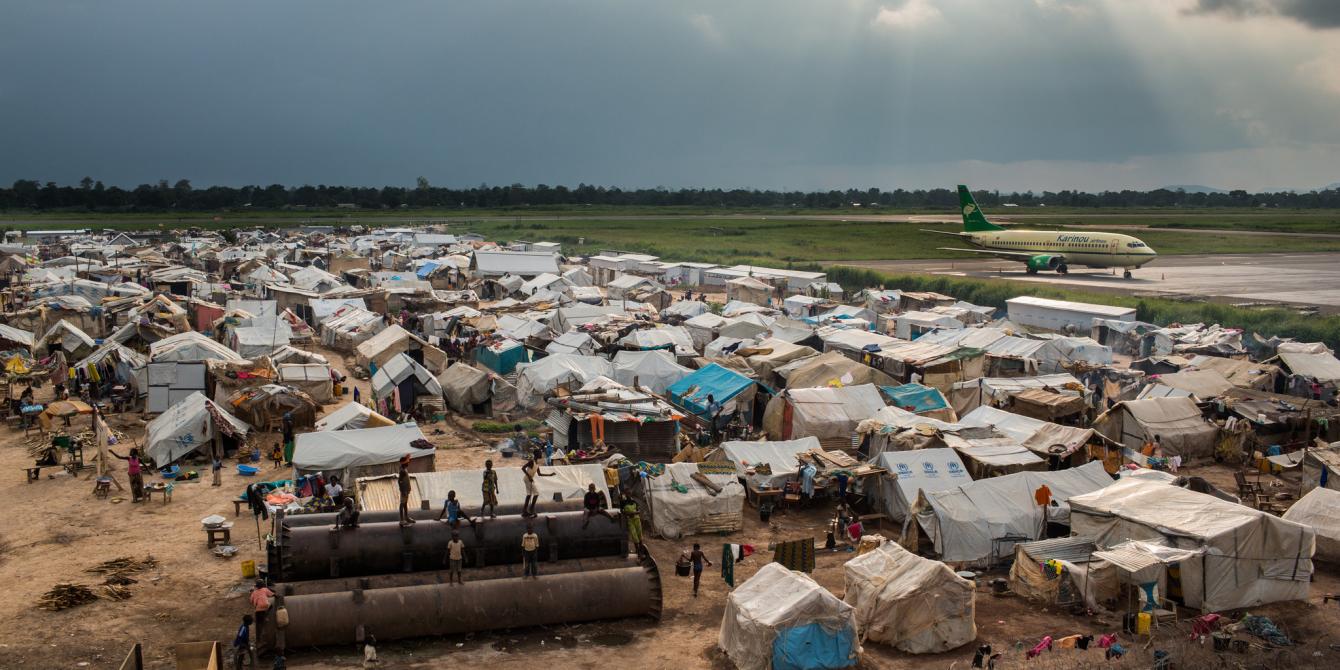 Rights in Crisis Photo Central Africa Republic refugee camp