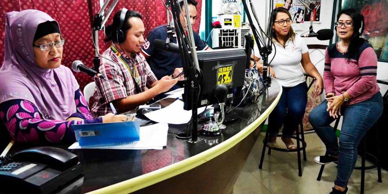 S'Bang Ka (Rise Up) Marawi's first broadcast S'Bang Ka (Rise Up) Marawi radio show