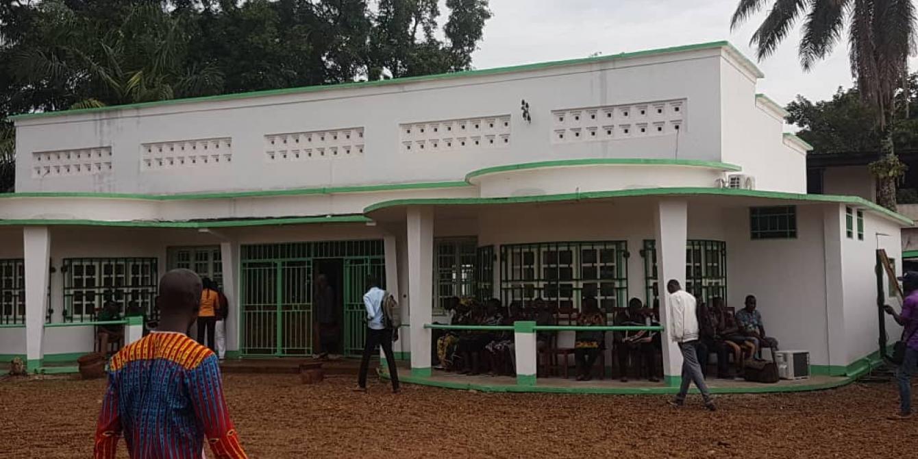 10 juillet 2019 - La maison de la société civile centrafricaine ouvre ses portes à Bangui. © Oxfam 10 juillet 2019 - La maison de la société civile centrafricaine ouvre ses portes à Bangui. © Oxfam