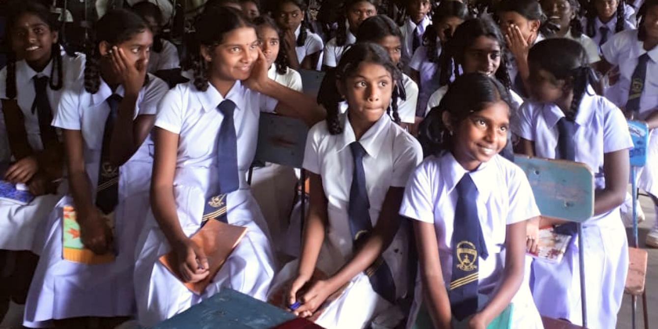 Young girls from Hatton Sri Lanka Young girls from Hatton Sri Lanka