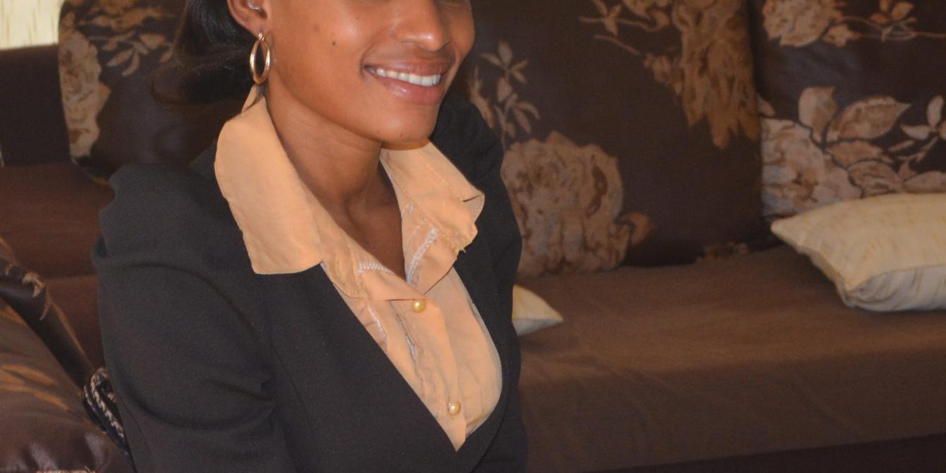 Information, Media and Communications Coordinator, Dorah Ntunga PHoto credit: Oxfam
