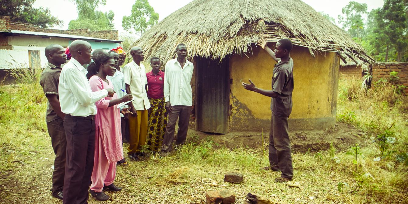 A community member engaging community leaders on issues affecting him and the community. photo credit: Oxfam A community member engaging community leaders on issues affecting him and the community. photo credit: Oxfam