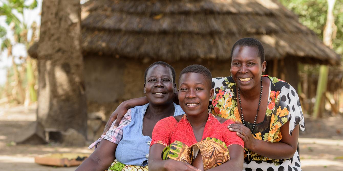 Teddy Aciro,her daughter and her mother were all trained by Oxfam in using the GALS methodology for gender justice - three empowered generations. Teddy Aciro,her daughter and her mother were all trained by Oxfam in using the GALS methodology for gender justice- three empowered generations. photo credit: Oxfam